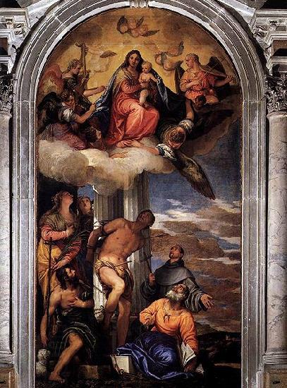 Paolo Veronese Virgin and Child with Saints China oil painting art